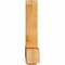 Ekena Millwork Eugene Rough Sawn Timber Gable Bracket, Western Red Cedar, 72"W x 30"H x 6"D x 6"F, 10/12 Pitch GBW072X30X0606EUG00RWR - alternate 2